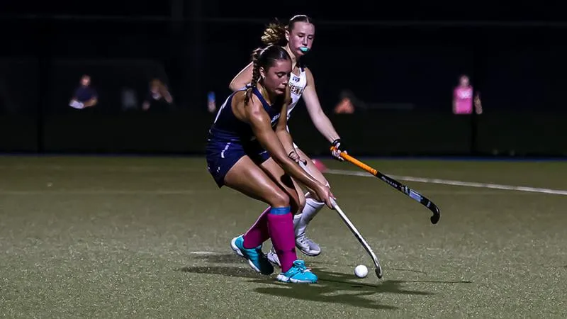 Two Goals Each from Clark and Weiler Lead Falcons Past Golden Wolves