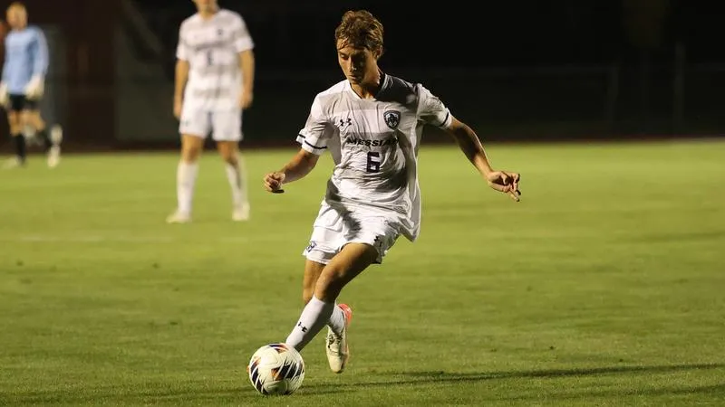No. 20 Falcons Hold Off Mules on the Road