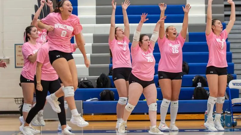 Pride Rally Past York in Five-Set Dig Pink Match
