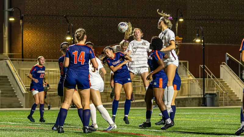 No. 4 Golden Bears net season-high in goals in win over Lackawanna