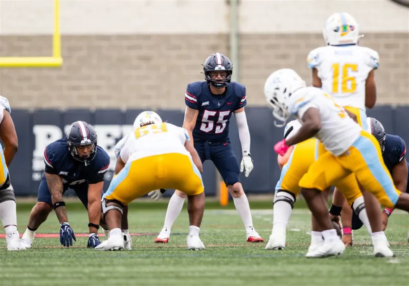 Luke Miller, a former Pine-Richland standout, is playing a big role on the Duquesne defense