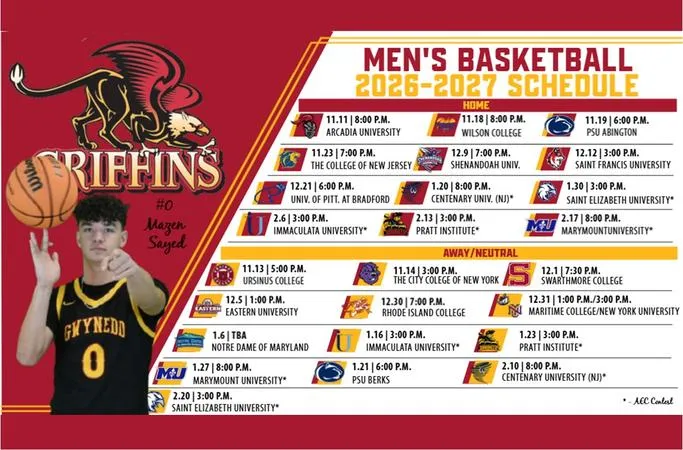 Coach Artis Announces 2026-2027 Men's Basketball Schedule of Opponents