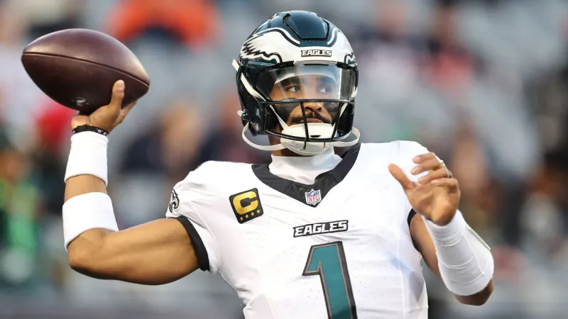 Eagles QB Jalen Hurts ruled out vs. Panthers with blood clot in calf
