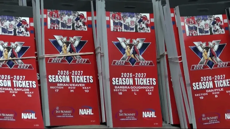 Printing error causes Johnstown Tomahawks to replace season ticket booklets
