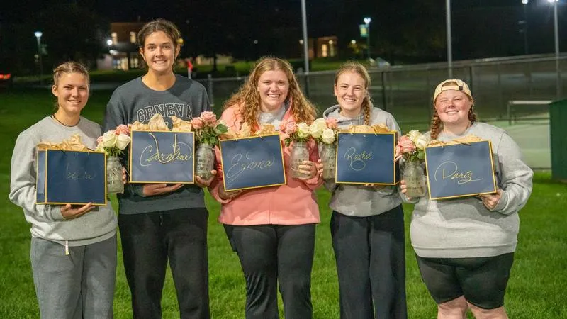 Women's Tennis Celebrates Seniors with Win Over Westminster