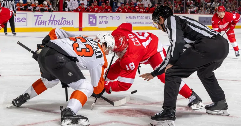 Red Wings send Flyers to franchise record-extending 9th straight loss to start season