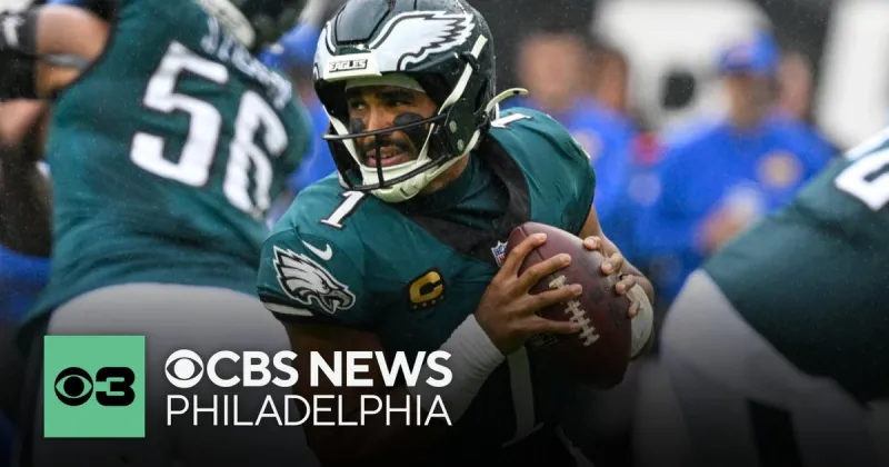 Jalen Hurts ruled out for Eagles-Panthers game with superficial blood clot