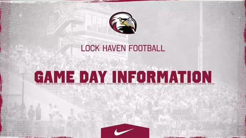 Lock Haven Football Game Day Information: Sat, Oct. 17 vs. Edinboro