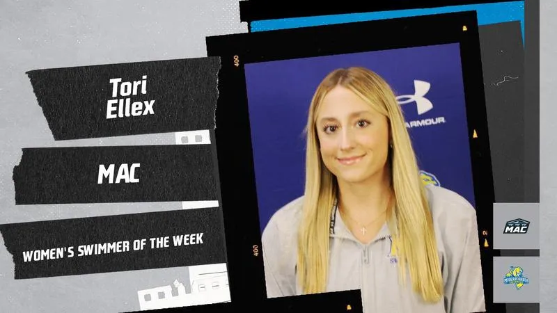 MU's Ellex Named MAC Swimmer of the Week