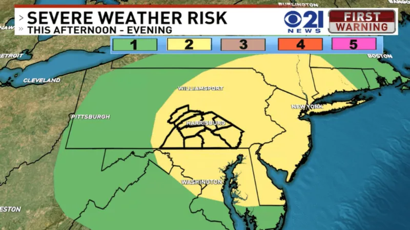 Strong cold front to bring major changes into the weekend