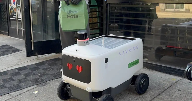 A retired Penn professor has been blocking Uber Eats robots for months. This week, she got arrested for it