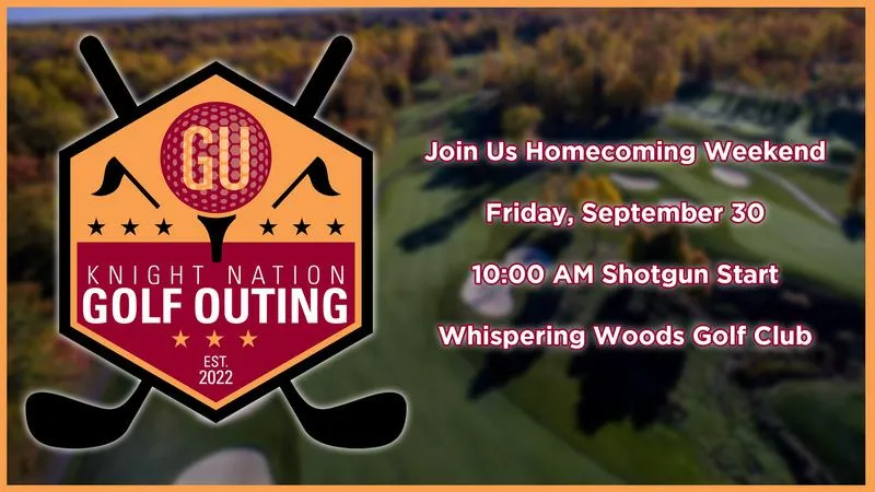 Register for inaugural Knight Nation Golf Outing in support of Gannon athletics