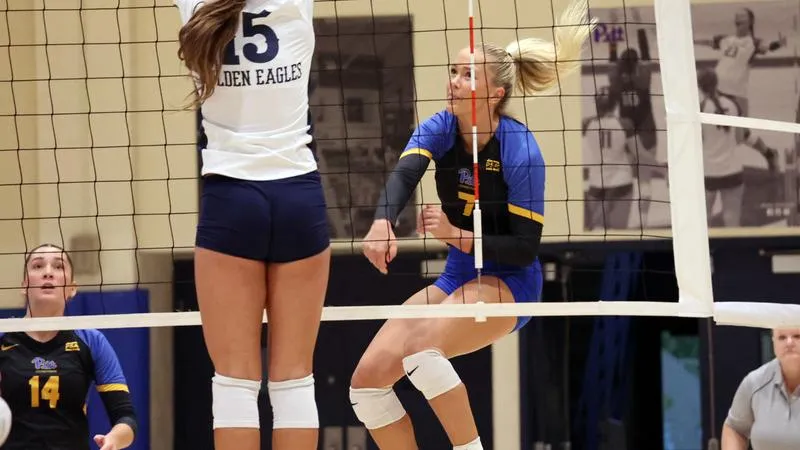 Pitt-Johnstown Rallies Past California (PA) in Four Sets