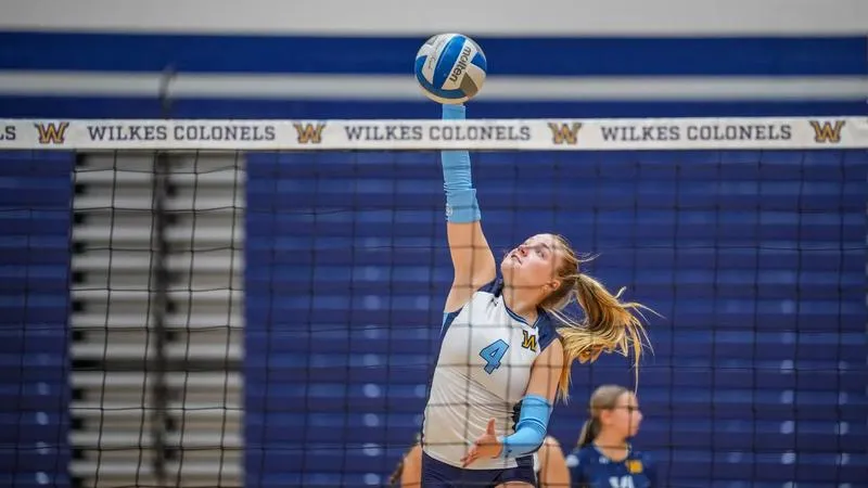 Wilkes Women's Volleyball Suffers Susquehanna Setback