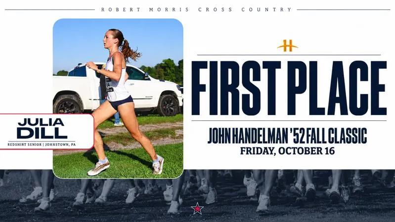Dill Goes Back-to-Back as RMU Men and Women Compete at Princeton