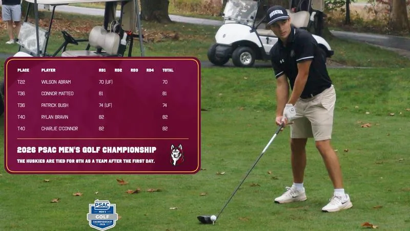 Bloomsburg Opens Play at PSAC Men's Golf Championships