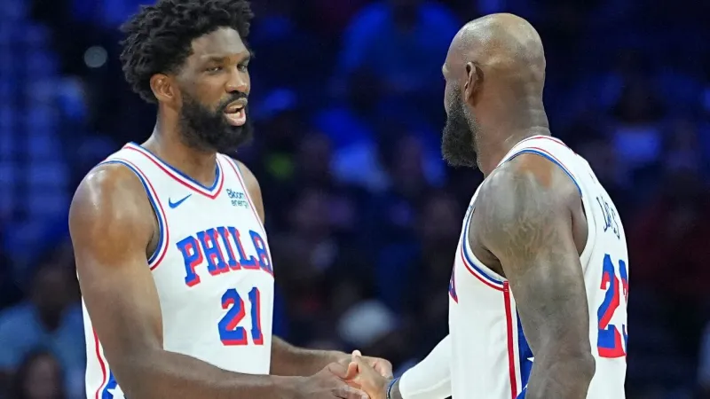 James, Embiid play 76ers' preseason finale, but 'still working on o...