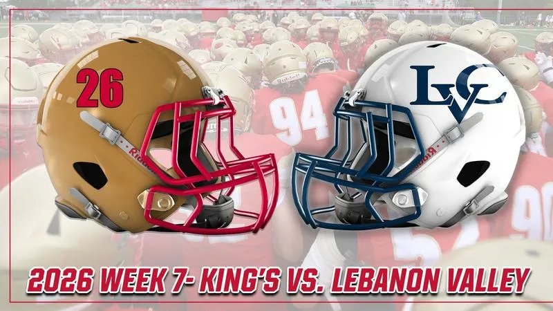2026 King's College Football Game Notes vs. Lebanon Valley