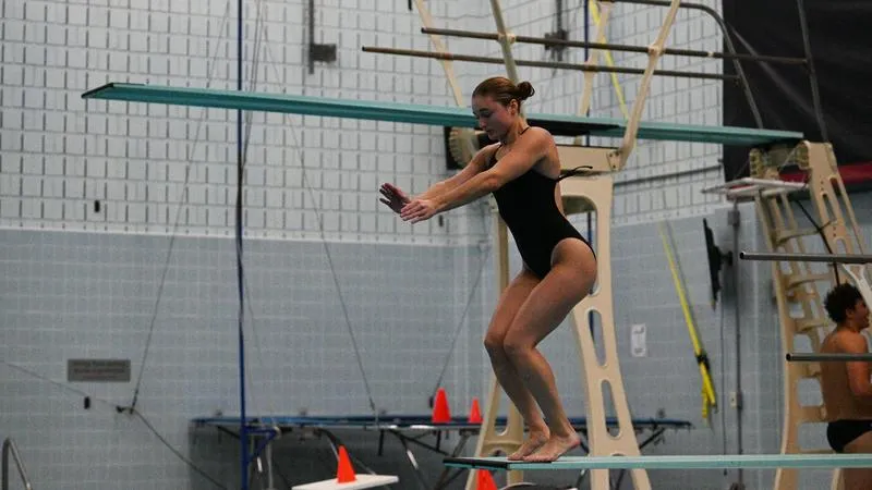 IUP diving competes at Clarion Fall Classic