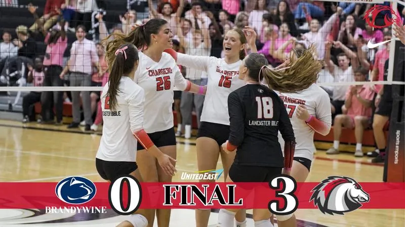 Chargers Sweep Brandywine For Fourth Straight Win