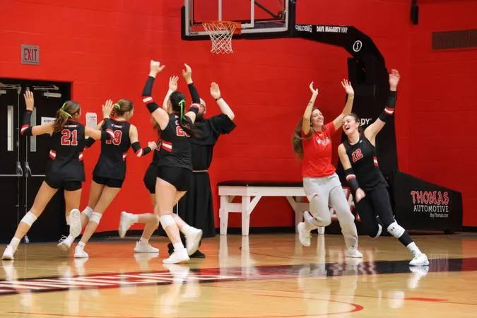 Red Wolves Force Five Sets To Claim Victory