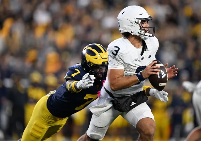 Penn State ground game shut down in loss to Michigan