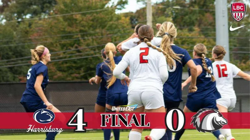 Women's Soccer Stopped by Harrisburg for First Conference Loss