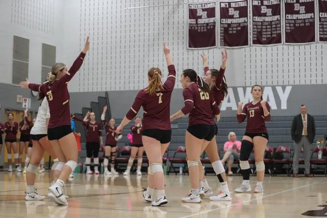 Women's volleyball completes season sweep over West Chester