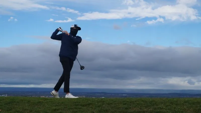 Men's Golf Wraps Second Day at PSAC Championship