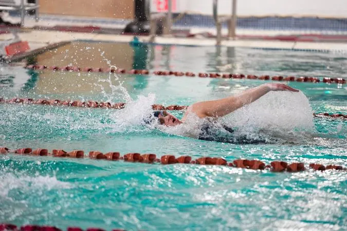 Women's Swimming Earns Split in Season Opening Tri-Meet with Moravian and Wilkes