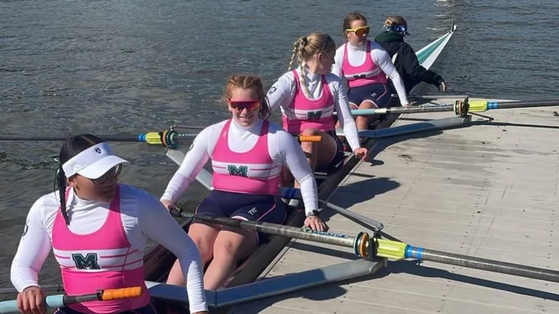 Women's Rowing Earns Second-Place Finish at Yinzer Cup