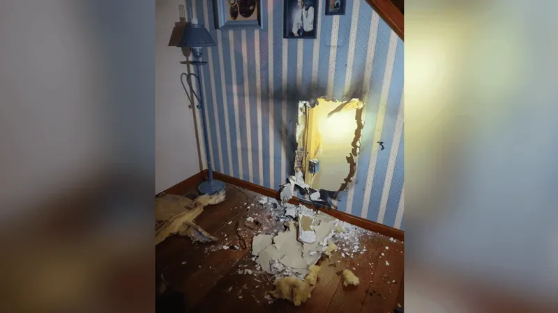PHOTOS | Mifflin County woman's quick thinking saves home from fire