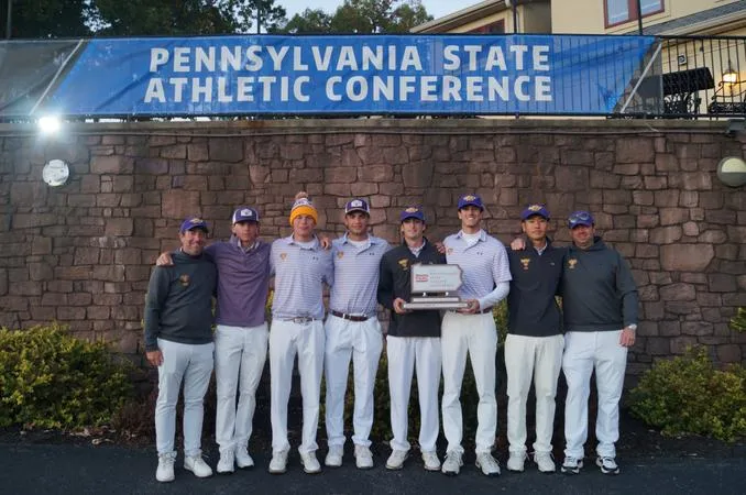 Men's Golf Finishes Second at PSAC Championships