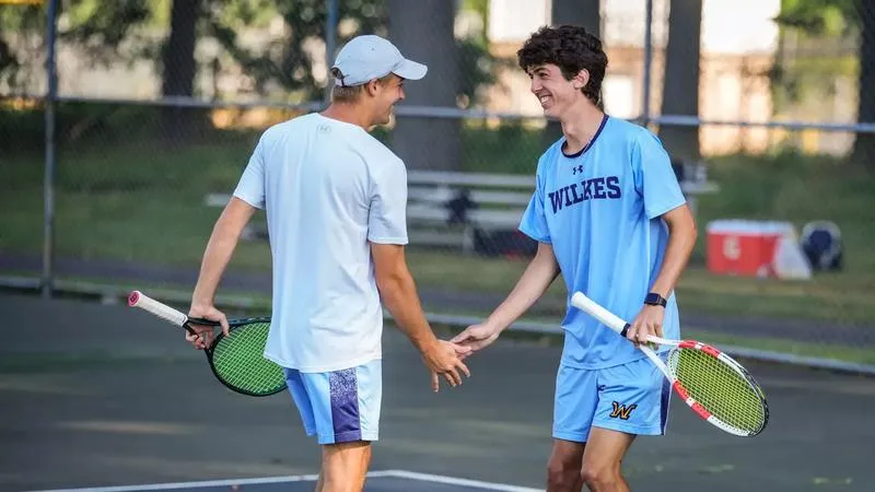 Wilkes Men's Tennis Concludes Play at Doubles Invitational