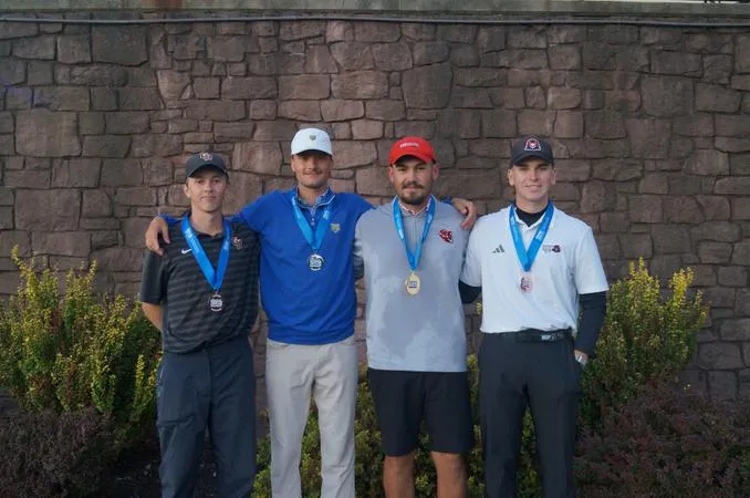Smith Earns Runner-Up Honors, Mountain Cats Finish Sixth at PSAC Men's Golf Championships