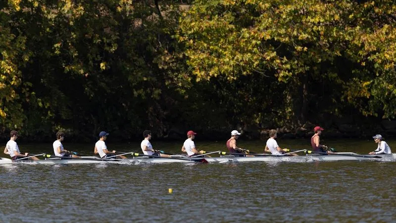 Penn Men's Heavyweight Rowing Deliver Impressive Finish at Head of the Charles