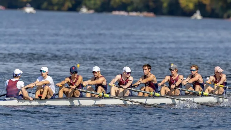 Penn Men's Lightweight Rowing Delivers Strong Finish at Head of the Charles Regatta