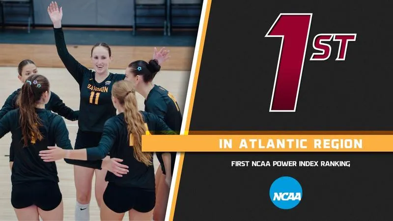 Volleyball Ranked First in Atlantic Region in NCAA National Power Index Rankings