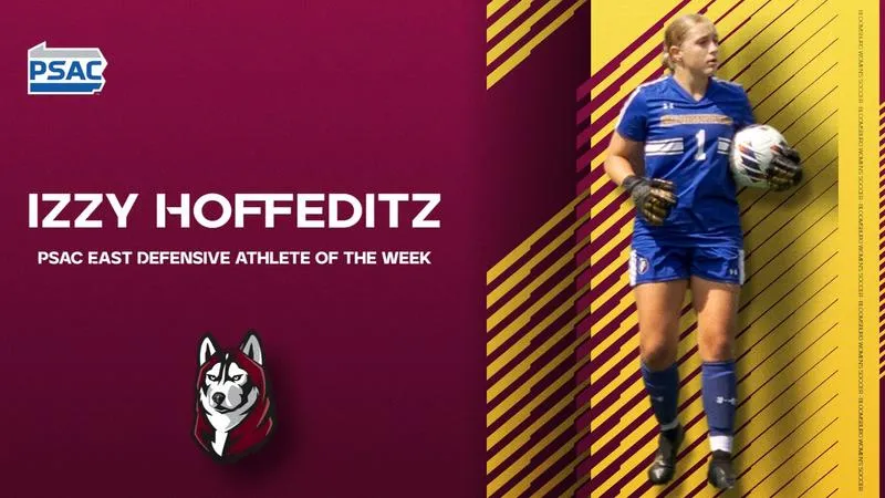 Hoffeditz Earns PSAC East Athlete of the Week Recognition