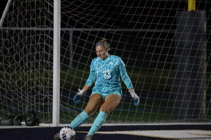 Sherk Named PSAC West Defensive Athlete of the Week
