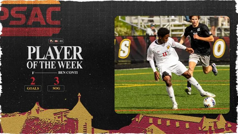 Conti Named PSAC West Athlete of the Week