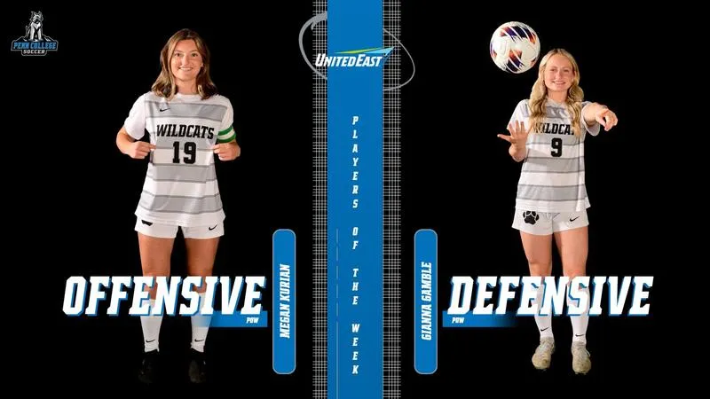 Kurian & Gamble Sweep Weekly UEC Women's Soccer Awards