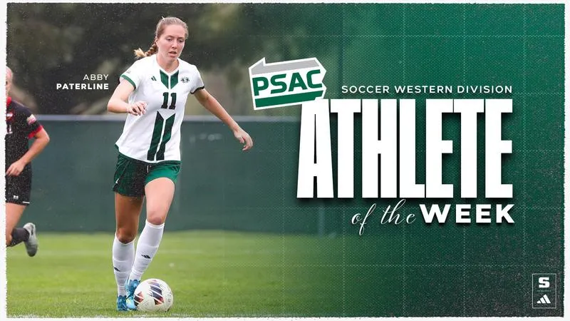 Paterline selected as PSAC West Athlete of the Week