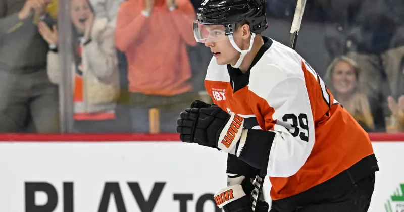 Matvei Michkov unleashes for two goals, becoming the star the Flyers need