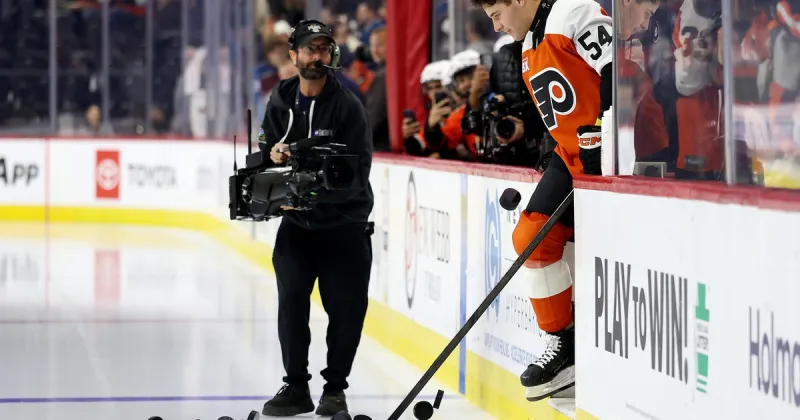 Cole Knuble makes NHL debut with the Flyers he grew up rooting for: "It's extra special"