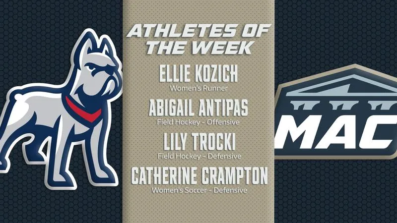 Kozich, Antipas, Trocki and Crampton all named MAC Freedom Athletes of the Week