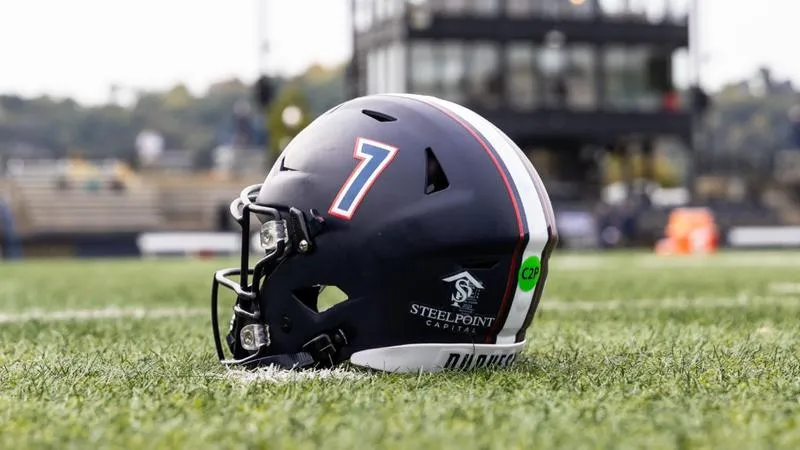 Duquesne Football Announces Jersey, Helmet Partnership with SteelPoint Capital