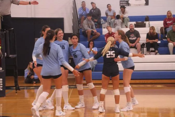 Women's Volleyball Visits Centenary for AEC Match on Wednesday