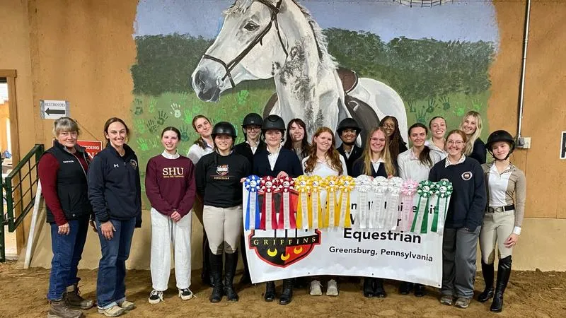 Griffins Third at Slippery Rock Show