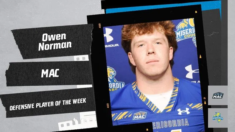 Norman Named MAC DPOTW